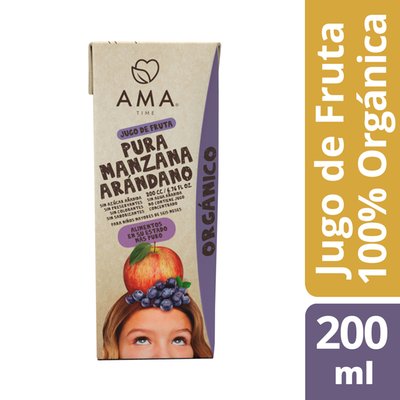AMA - Jugos Manzana Arándano - 200 ML
