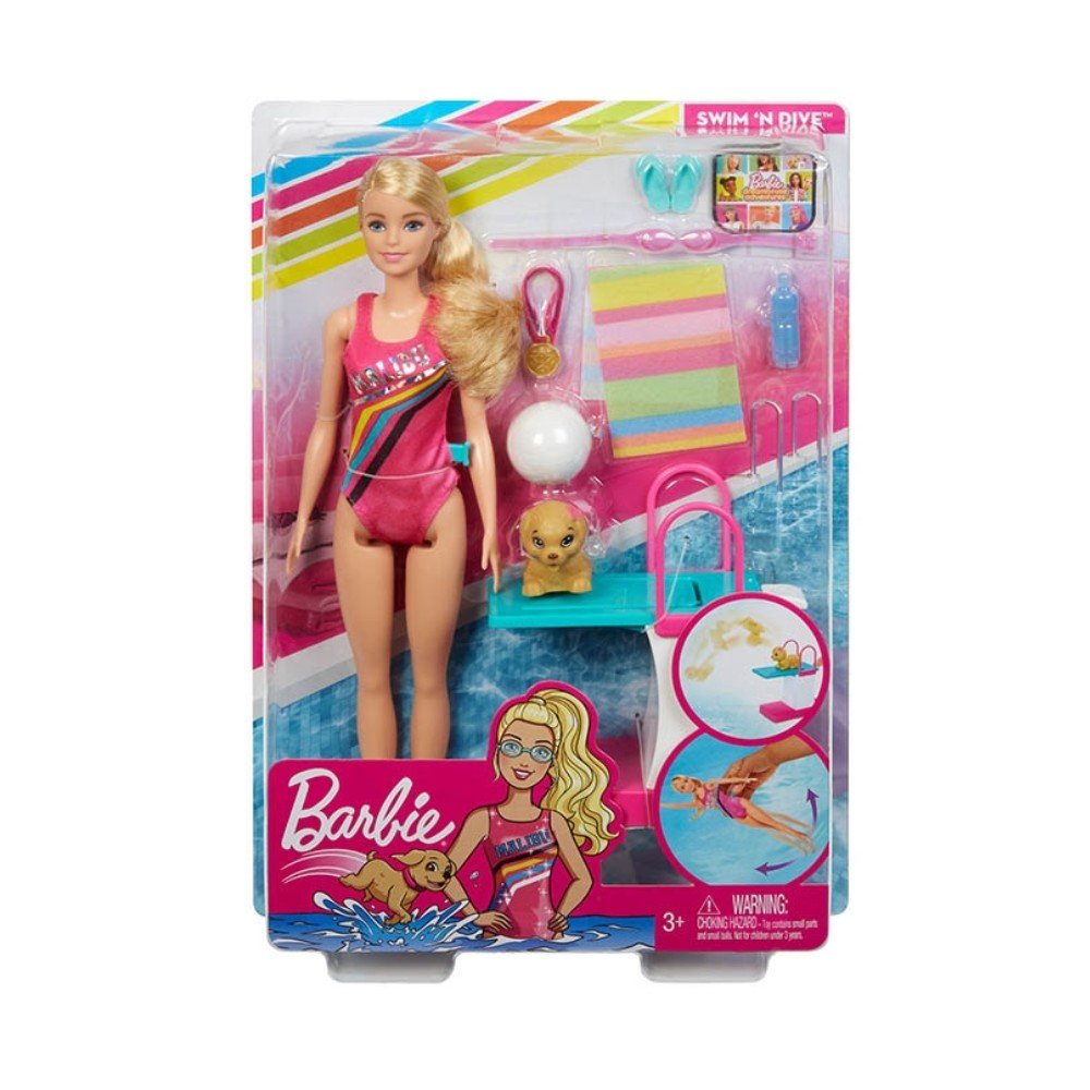 Barbie Dreamhouse Adventures Nadadora Knasta Chile