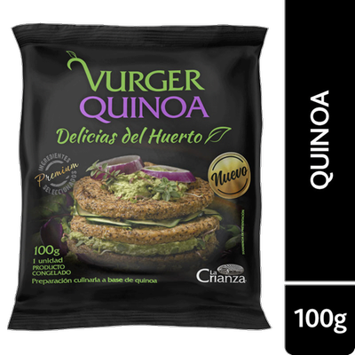LA CRIANZA - Hamburguesa quinoa - 100 g