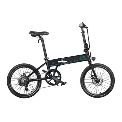 FIIDO - Bicicleta eléctrica plegable 20" D4S negra - Electromovilidad