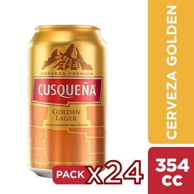 CUSQUENA - Pack Cerveza Lata Cusqueña - Pack 24 und