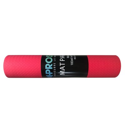 PROSHAPE - Mat Para Yoga 183 X 61 X 0,6 cm Rojo