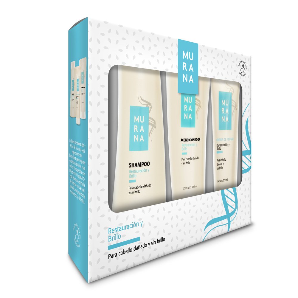Pack Shampoo + Acondicionador + Crema De Peinar Restauración