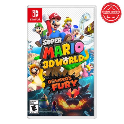 NINTENDO - Super Mario 3D World + Bowser's Fury Nintendo Switch - Consolas y videojuegos
