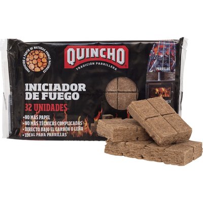 QUINCHO - Iniciador Fuego Quincho Café - 1 UN