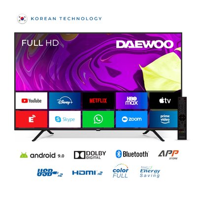 DAEWOO - LED 43" Full HD Smart TV DW-43S214FHD - 42" - 49"