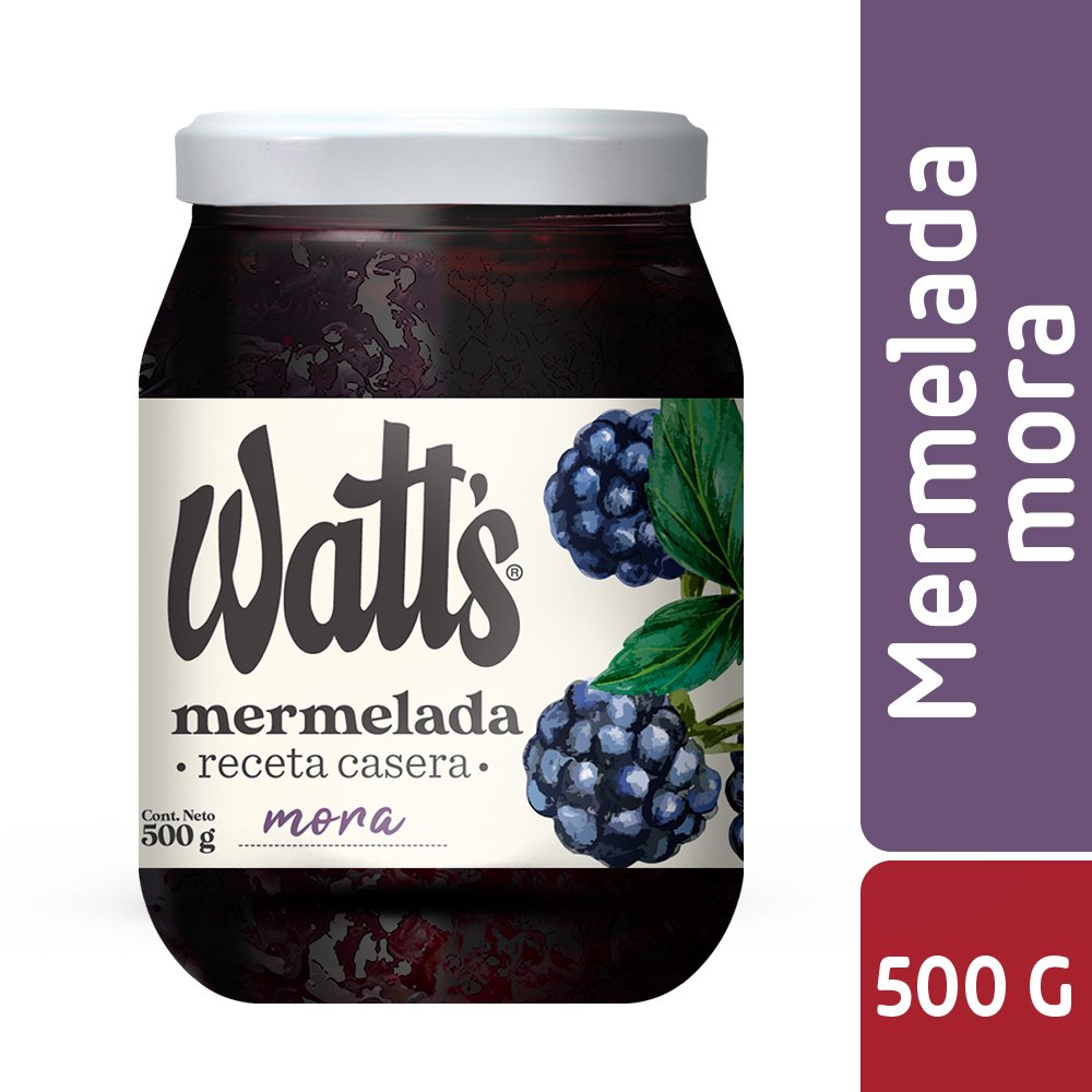 MERMELADA MORA RECETA CASERA WATTS 500G | Tottus Chile