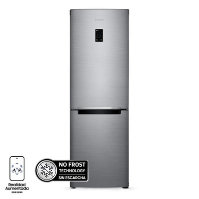 SAMSUNG - Refrigerador gris 311 litros Bottom Mount RB31K3210S9/ZS - UN