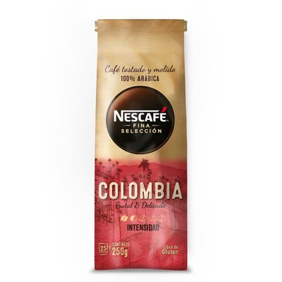 NESCAFE - Café Tostado y Molido Fina Selección Colombia - 250 g