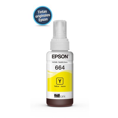 EPSON - Tinta amarilla T664 - UN