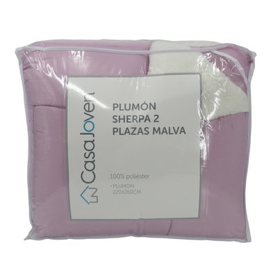 CASA JOVEN - PLUMON SHERPA 2 PLAZAS MALVA