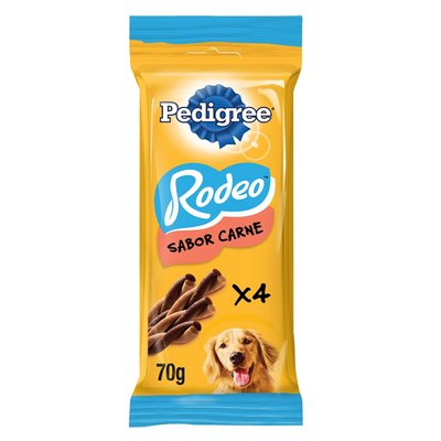 PEDIGREE - Snack Rodeo Sabor Carne 4 Unidades - 4 un