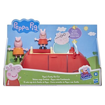 PEPPA PIG - Peppa Pig Auto Rojo Familiar - UN