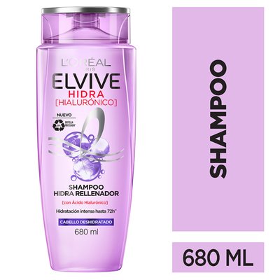 ELVIVE - Shampoo Hidra Hialurónico - 680 ML