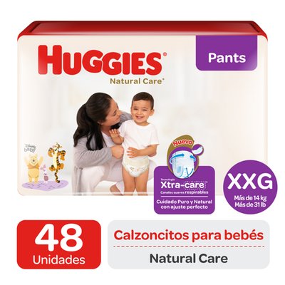HUGGIES - Pañal Pants Natural Care - 48 un
