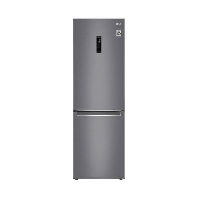 LG - Refrigerador Bottom 341 litros inox GB37MPD