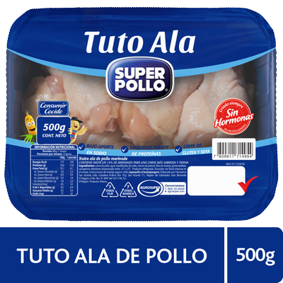 undefined - Tuto Ala de Pollo - 500 GR
