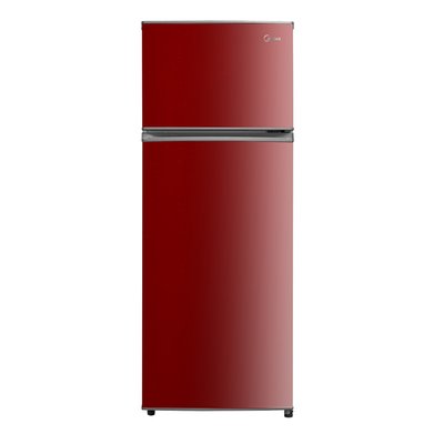 MIDEA - Refrigerador Top Rojo 207 litros Frio Directo MRFS-2100R273FN