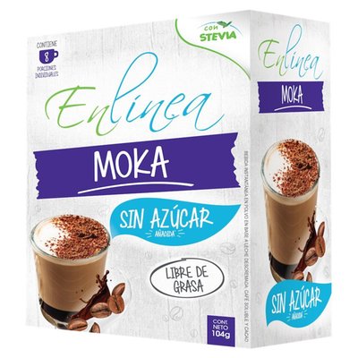 ENLINEA - Café Mokka Sin Azúcar - 104 GR