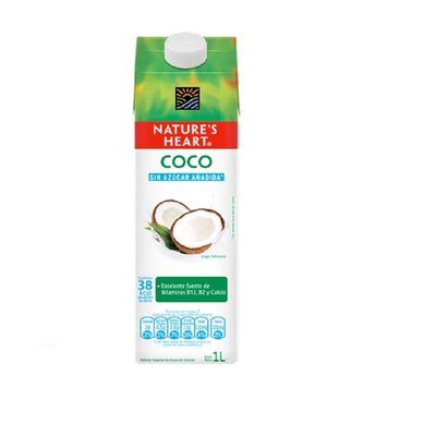 undefined - Bebida Vegetal Coco sin Azúcar - 1 LT
