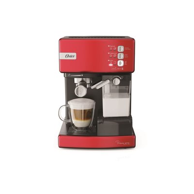 OSTER - Cafetera Automática de Espresso Prima Latte Roja