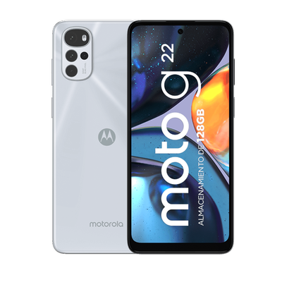 MOTOROLA - Smartphone Moto G22 128GB Blanco - UN