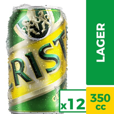 CRISTAL - Pack Cerveza Cristal 12x350cc Lata - Pack X 12