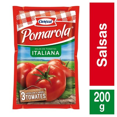 POMAROLA - Salsa de Tomate Italiana - 200 GR