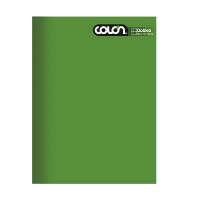COLON - Cuaderno Universitario Liso Doble 100 Hojas - UN