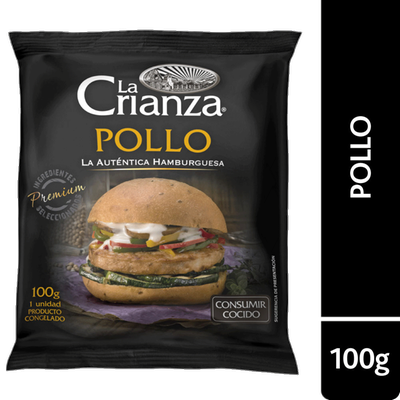 LA CRIANZA - Hamburguesa pollo - 100 g